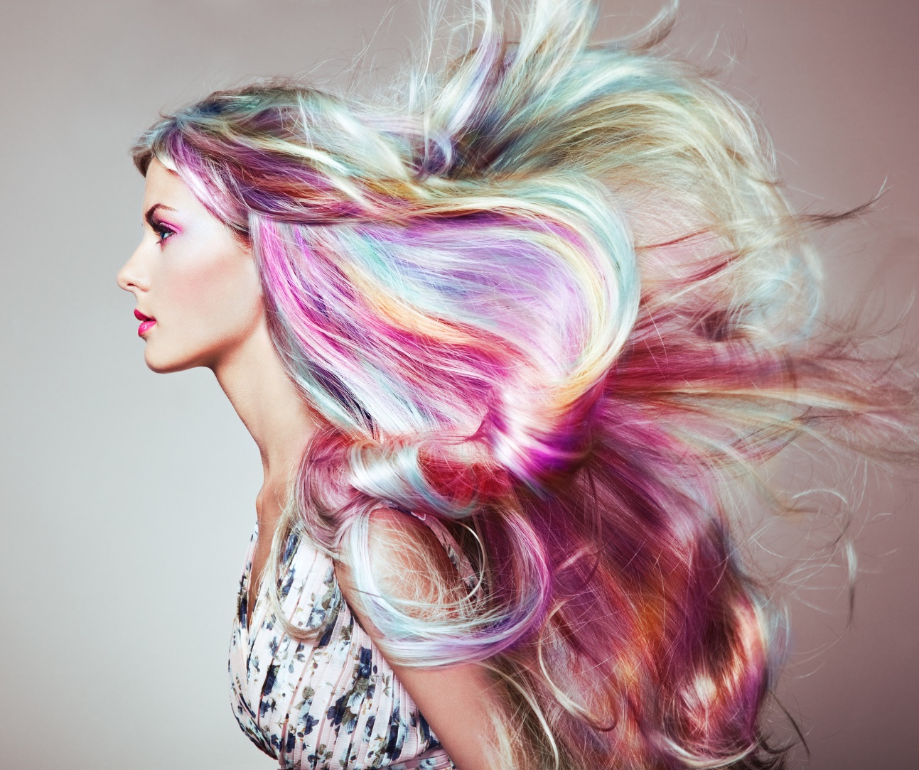 color treated hair