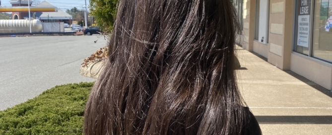 single process coloring and a haircut